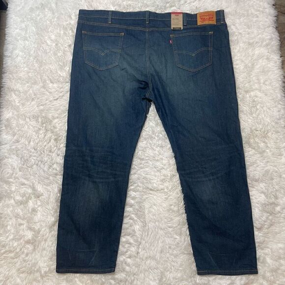Levis 502 Regular Taper Straight Jeans Mens 52x32 (52x30) Stretch New with Tag - Picture 9 of 10